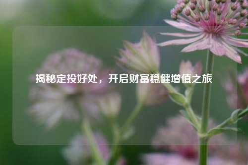 揭秘定投好处,开启财富稳健增值之旅