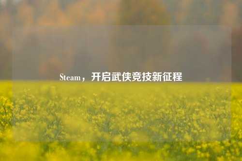Steam,开启武侠竞技新征程