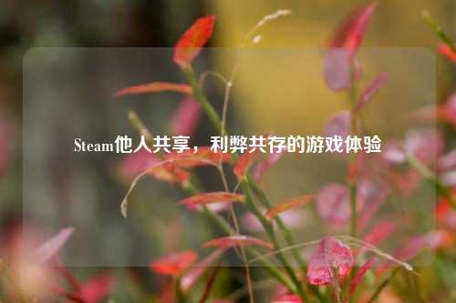 Steam他人共享,利弊共存的游戏体验