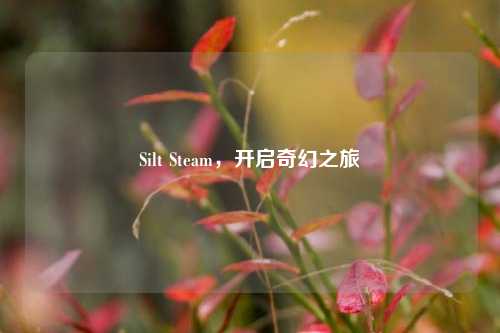 Silt Steam,开启奇幻之旅