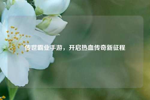 传世霸业手游,开启热血传奇新征程