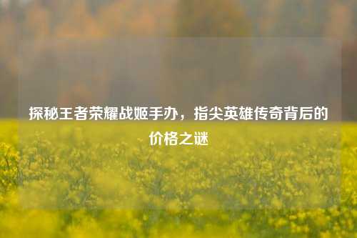 探秘王者荣耀战姬手办,指尖英雄传奇背后的价格之谜