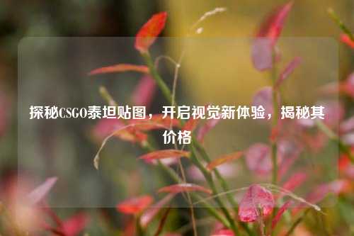 探秘CSGO泰坦贴图,开启视觉新体验,揭秘其价格