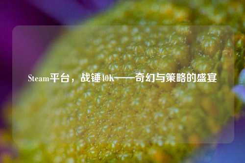 Steam平台,战锤40K——奇幻与策略的盛宴