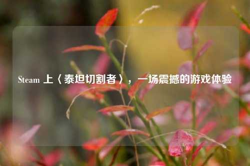 Steam 上〈泰坦切割者〉,一场震撼的游戏体验