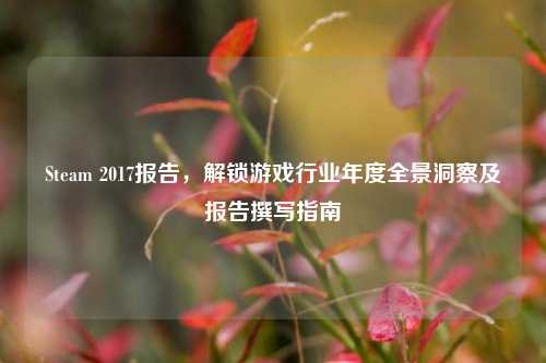 Steam 2017报告,解锁游戏行业年度全景洞察及报告撰写指南