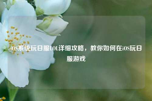 iOS系统玩日服LOL详细攻略,教你如何在iOS玩日服游戏
