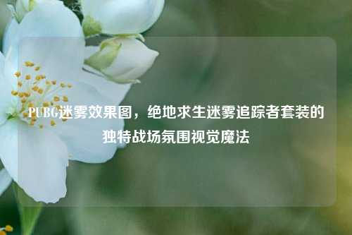 PUBG迷雾效果图，绝地求生迷雾追踪者套装的独特战场氛围视觉魔法